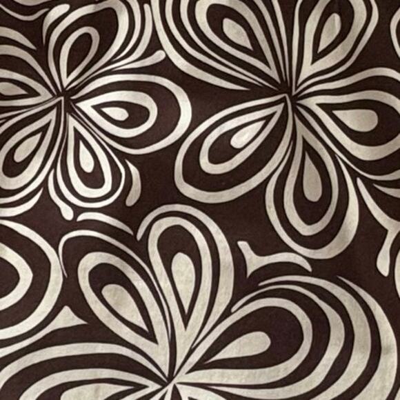 J. McLaughlin Sleeveless Sheath Dress Women's 4 | Brown & Cream | EUC - Picture 6 of 13